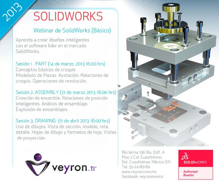 Seminario de Diseño 3D en SolidWorks. Parte 1